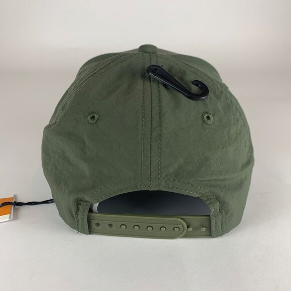 Timberland Mens Green Snapback Hat New - Picture 3 of 5